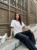 DAXUEN Unusual Original Graphic T-Shirt | DAXUEN — model photo