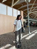 DAXUEN Unusual Original Graphic T-Shirt | DAXUEN — model photo