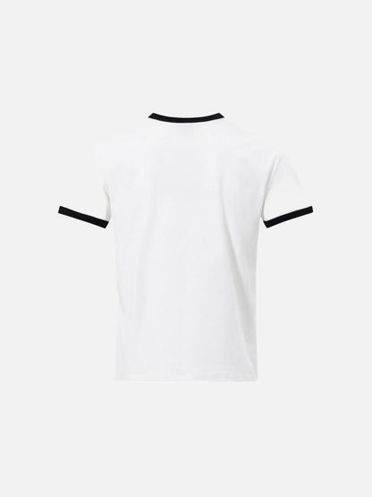 DAXUEN Unusual Original Ringer T-Shirt with cartoon graphics