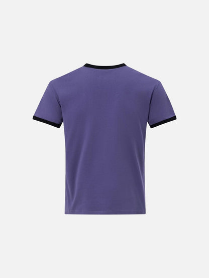 DAXUEN Unusual Original Ringer T-Shirt with cartoon graphics