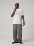 DAXUEN Unusual Peaceful Chaos T-Shirt | DAXUEN — model photo