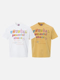 DAXUEN Unusual Peaceful Chaos graphic T-shirt