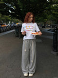 DAXUEN Unusual Peaceful Chaos T-Shirt | DAXUEN — model photo
