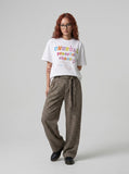 DAXUEN Unusual Peaceful Chaos T-Shirt | DAXUEN — model photo