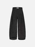 Wide-Leg Balloon Trousers – Casual Pants