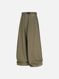 Voluminous Wide-Leg Pants — Bottoms