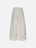 Voluminous Wide-Leg Pants — Bottoms