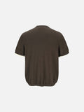 Layered Knit Short Sleeve Polo