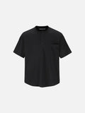 Rugged Henley Pocket Tee - T-Shirt