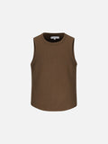 Ribbed Sleeveless Top for Men