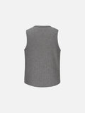 Ribbed Sleeveless Top for Men
