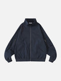 Utility Pocket Oversized Bomber Jacket