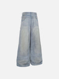 DAXUEN Ultra wide-leg loose-fitting pants with a high-waisted design