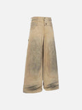 DAXUEN Ultra wide-leg loose-fitting pants with a high-waisted design