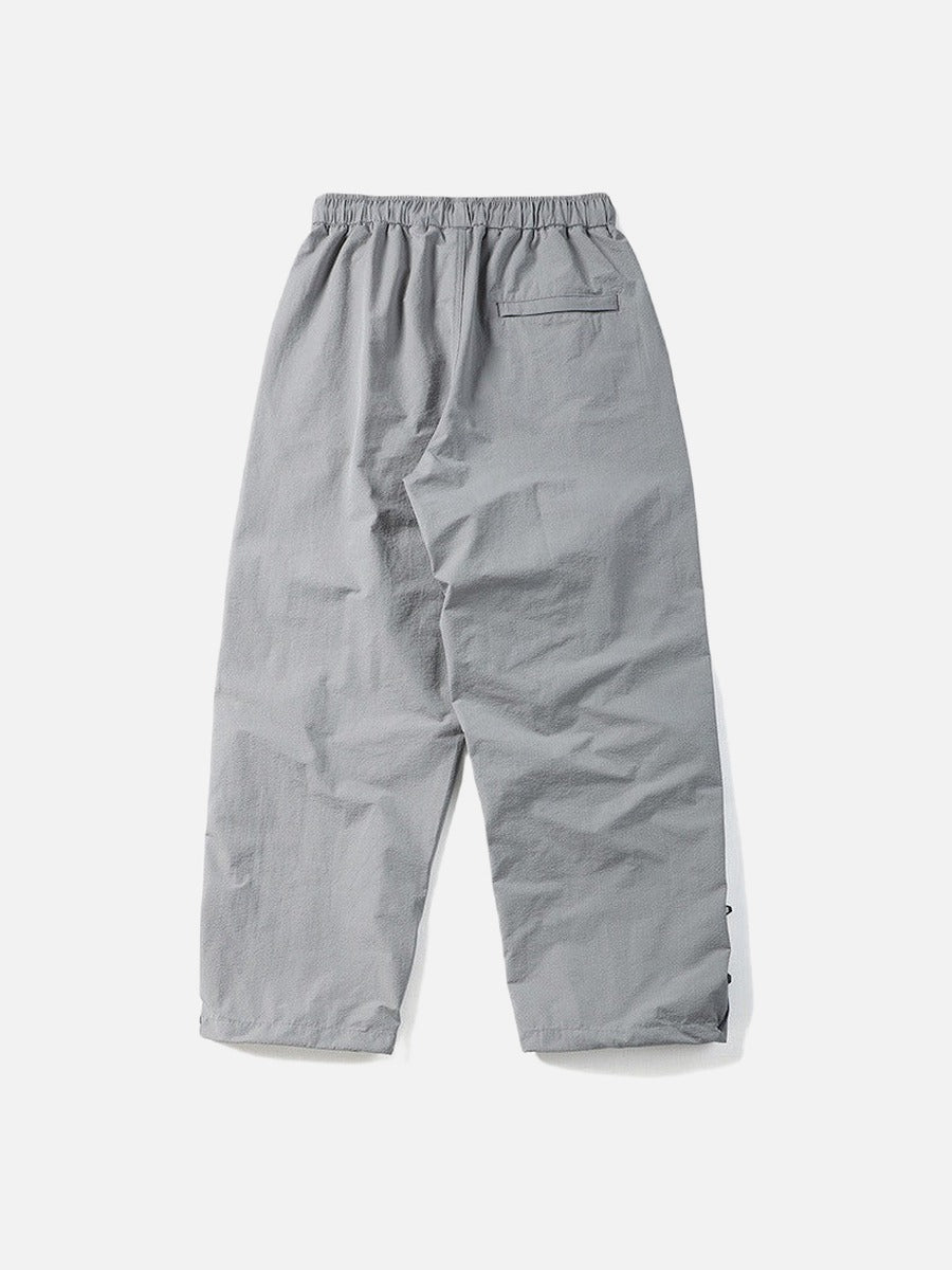 DAXUEN Wide-leg utility pants with drawstring and pockets
