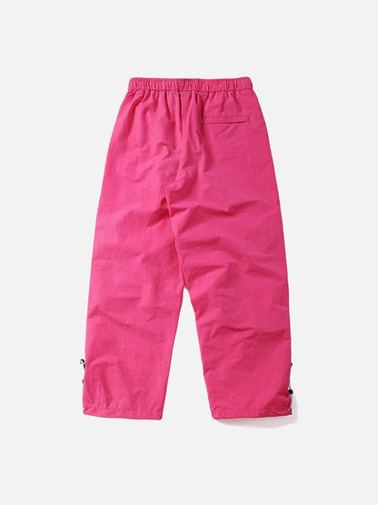 DAXUEN Wide-leg utility pants with drawstring and pockets