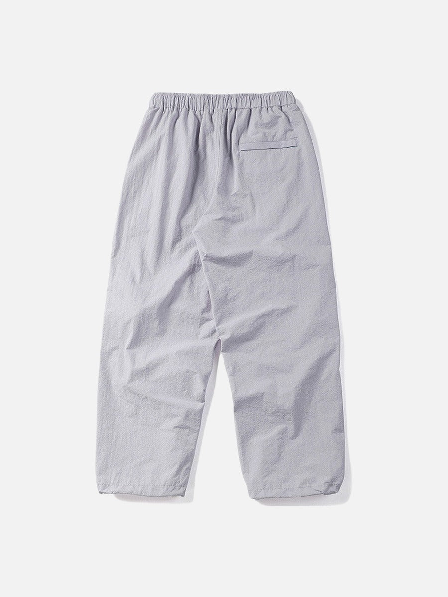 DAXUEN Wide-leg utility pants with drawstring and pockets