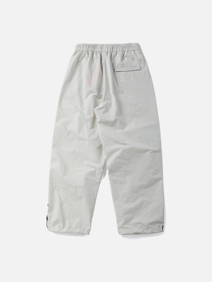 DAXUEN Wide-leg utility pants with drawstring and pockets