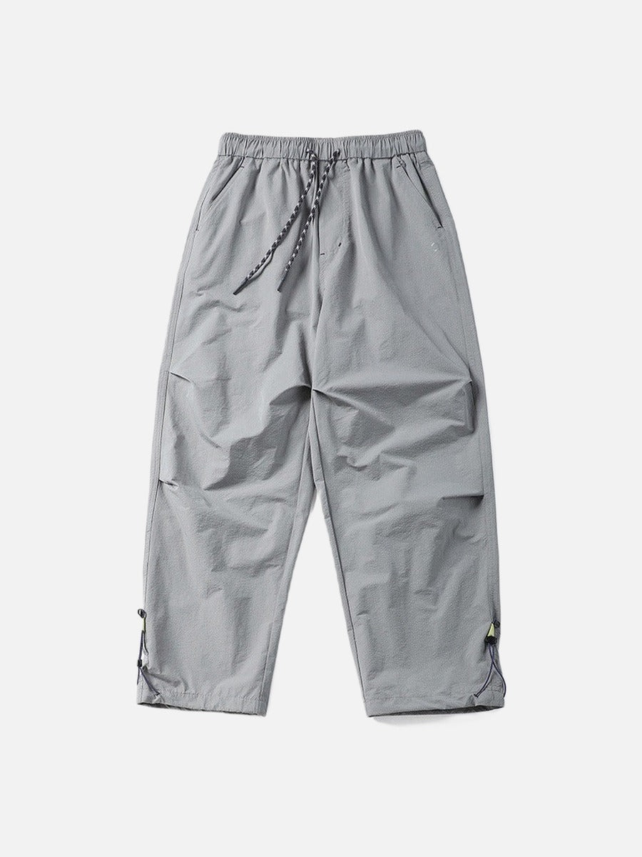 DAXUEN Wide-leg utility pants with drawstring and pockets