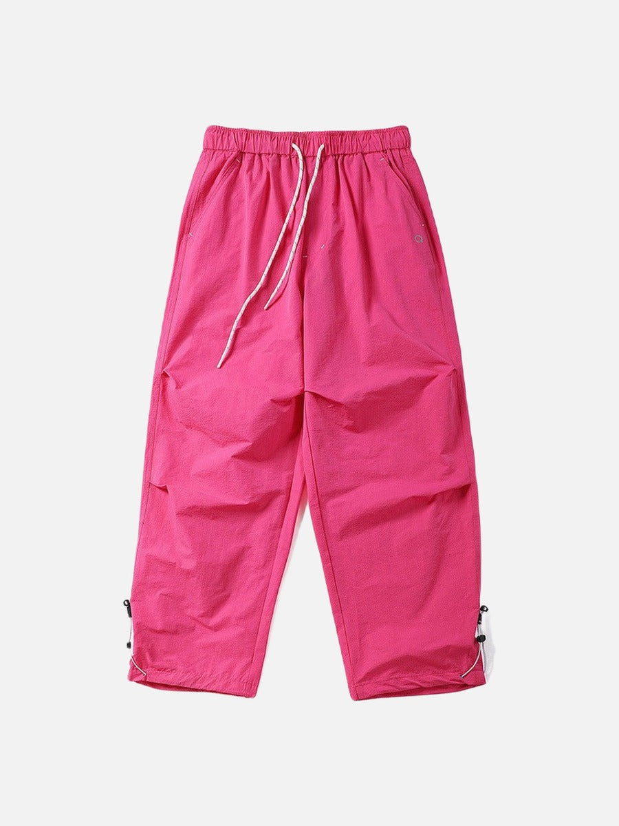 DAXUEN Wide-leg utility pants with drawstring and pockets
