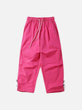 DAXUEN Wide-leg utility pants with drawstring and pockets