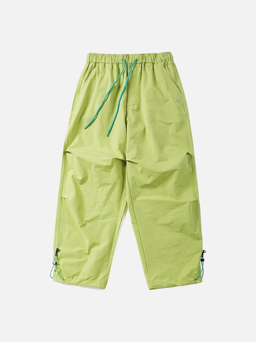 DAXUEN Wide-leg utility pants with drawstring and pockets