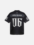 DAXUEN Oversized short-sleeved graphic T-shirt