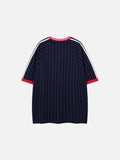 DAXUEN Number 7 Pinstripe Matchday Jersey Tee