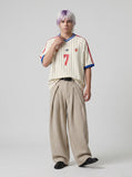 DAXUEN Number 7 Pinstripe Matchday Jersey Tee