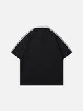 DAXUEN Short-sleeved polo shirt with graphic print