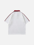 DAXUEN Short-sleeved polo shirt with graphic print