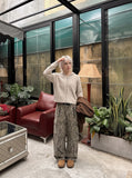 Vertical Cable Knit Hooded Cardigan