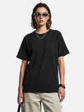 DAXUEN white vertical ribbed knit t-shirt