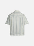 DAXUEN Loose-fitting short-sleeved shirt with vertical stripes