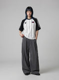 DAXUEN Away Kit Pinstripe Raglan Tee