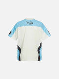 DAXUEN V-neck short-sleeved graphic T-shirt