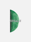 Vibrant Green Lunar Graphic Oversized T-Shirt