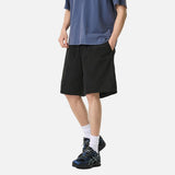 DAXUEN vibrant green relaxed-fit knee-length shorts