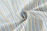 DAXUEN vibrant vertical stripe button-up shirt