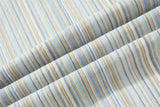 DAXUEN vibrant vertical stripe button-up shirt