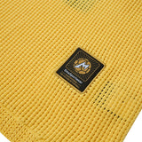 DAXUEN yellow short-sleeve mesh polo with emblem and number 10
