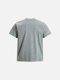 DAXUEN Distressed graphic print crew neck T-shirt