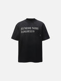 DAXUEN Vintage acid-wash graphic t-shirt