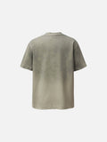 DAXUEN Vintage acid-wash graphic t-shirt
