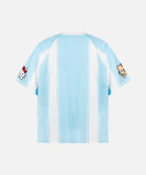 DAXUEN Relaxed-fit jersey-style T-shirt with cartoon graphics