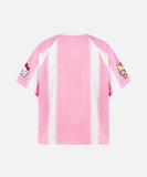 DAXUEN Relaxed-fit jersey-style T-shirt with cartoon graphics