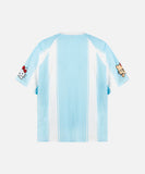 DAXUEN Relaxed-fit jersey-style T-shirt with cartoon graphics