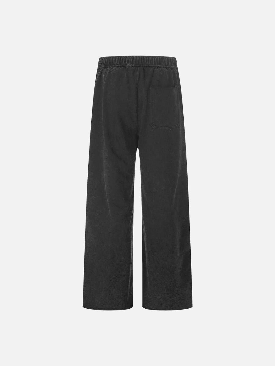 DAXUEN Wide-leg sweatpants with graphic print