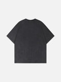 DAXUEN Vintage graphic t-shirt with Club Monologue print
