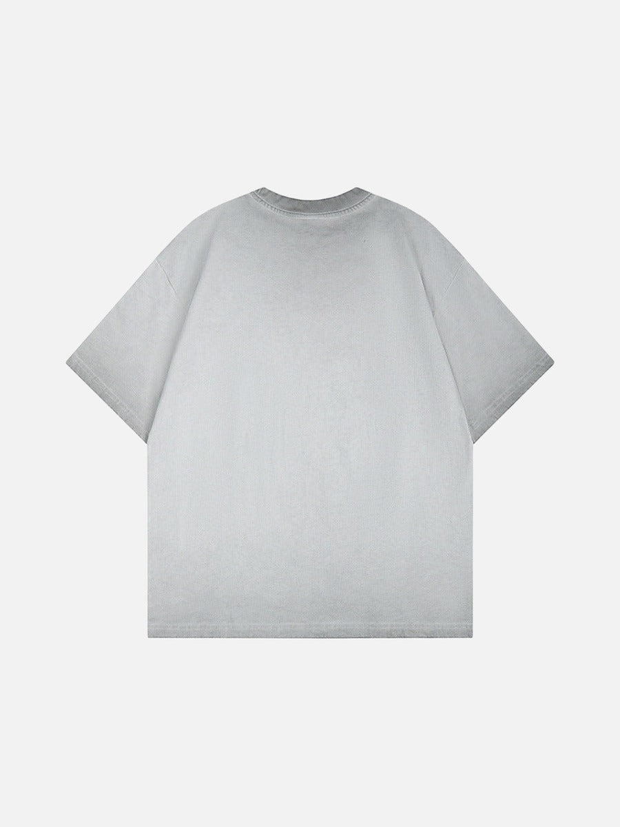 DAXUEN Vintage graphic t-shirt with Club Monologue print